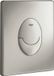 GROHE Skate Air Bedieningspaneel Toilet - Verticaal - Dual Flush - Mat chroom