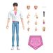 Mattel KPop Demon Hunters Saja Boys Jinu actiefiguur 17 cm