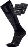 Therm-ic Powersock Set Heat Uni S-Pack 1200 V2 Zwart | Black Unisex Kniehoogte Schoenmaat 35-38
