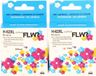 FLWR HP 62XL 2-pack zwart en kleur