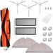 PromoHome® set de pièces de rechange pour robots aspirateurs – comprenant filtre HEPA, brosse principale, brosses latérales, lingettes de nettoyage et plus – universel