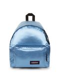 Eastpak Padded Pak'r Rugzak 24 l (40 x 30 x 18 cm), duurzaam en waterafstotend, lichte school- en reistas met gevoerde schouderbanden, Blauw (Satin Blue)