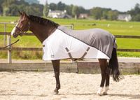 Harry's Horse Vliegendeken Mesh Pro Grijs 215