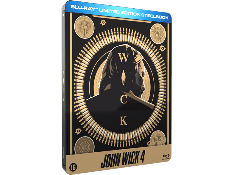 Belga Films Sa Conscat John Wick 4 (steelbook Edition) Blu-ray
