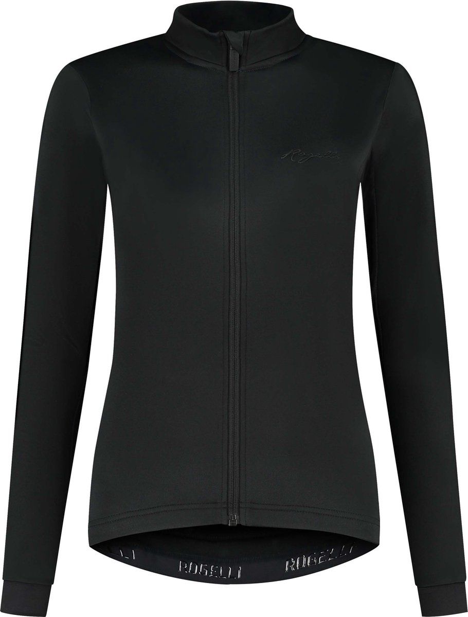 Rogelli Core Fietsshirt Lange Mouw Dames Zwart - Maat M