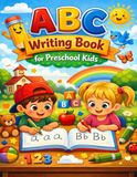 ABC writing book for preschool kids: Handwriting Practice for Ages 3–5 | Alphabet Tracing, Letters, and Early Writing Skills