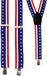 Merkloos / Sans marque Partyxplosion B.V. Bretels stars & stripes USA Amerika