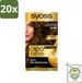 SYOSS Oleo Intense 4-60 Blond Doré Coloration Permanente - 20 Pièces