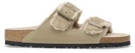 Birkenstock Arizona Shearling Cuir suédé Taupe