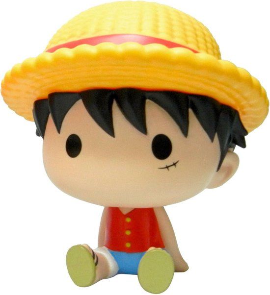Plastoy One Piece Chibi Luffy Spaarpot