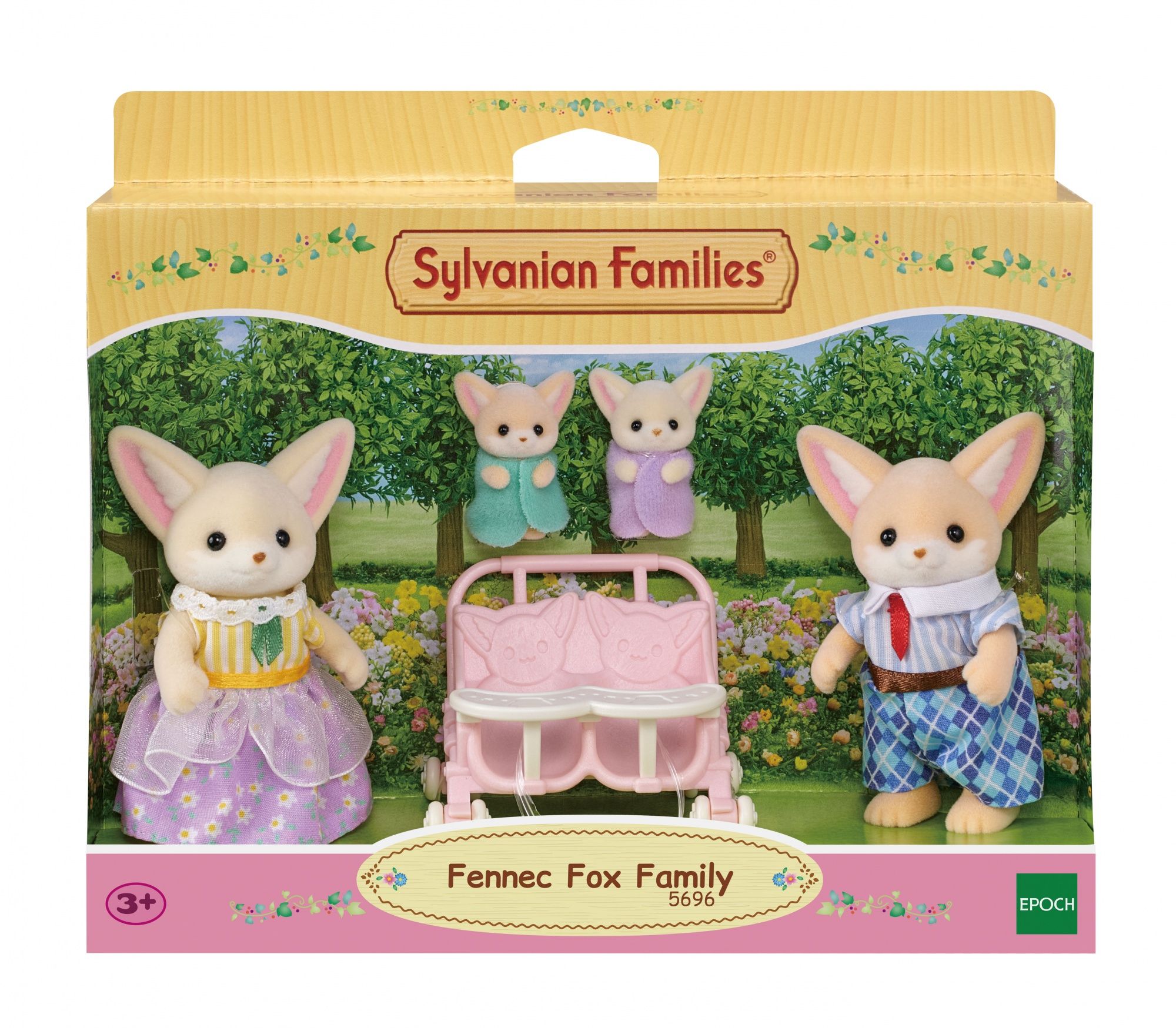 Sylvanian Families Familie Woestijn vos - 3 stuks - 3+ jaar