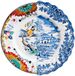 Seletti Hybrid assiette à petit-déjeuner Ø20cm faïence multicolore rond