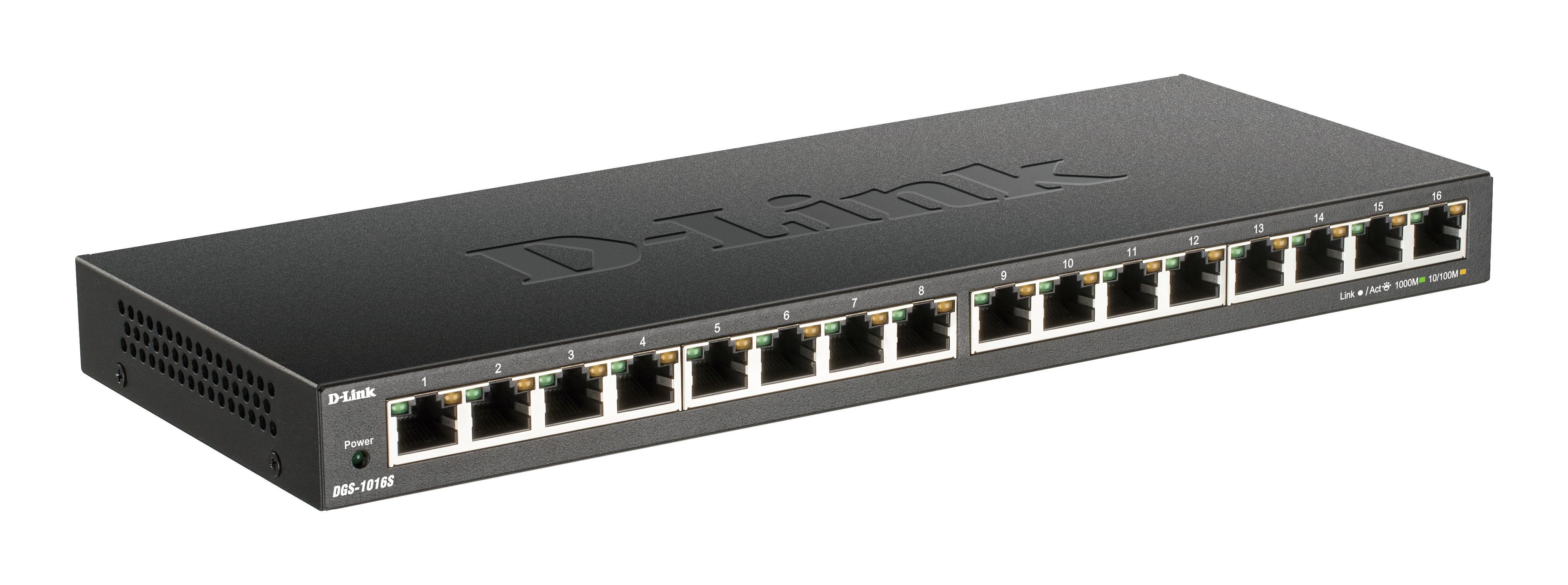 D-Link 16-Port Gigabit Unmanaged Switch