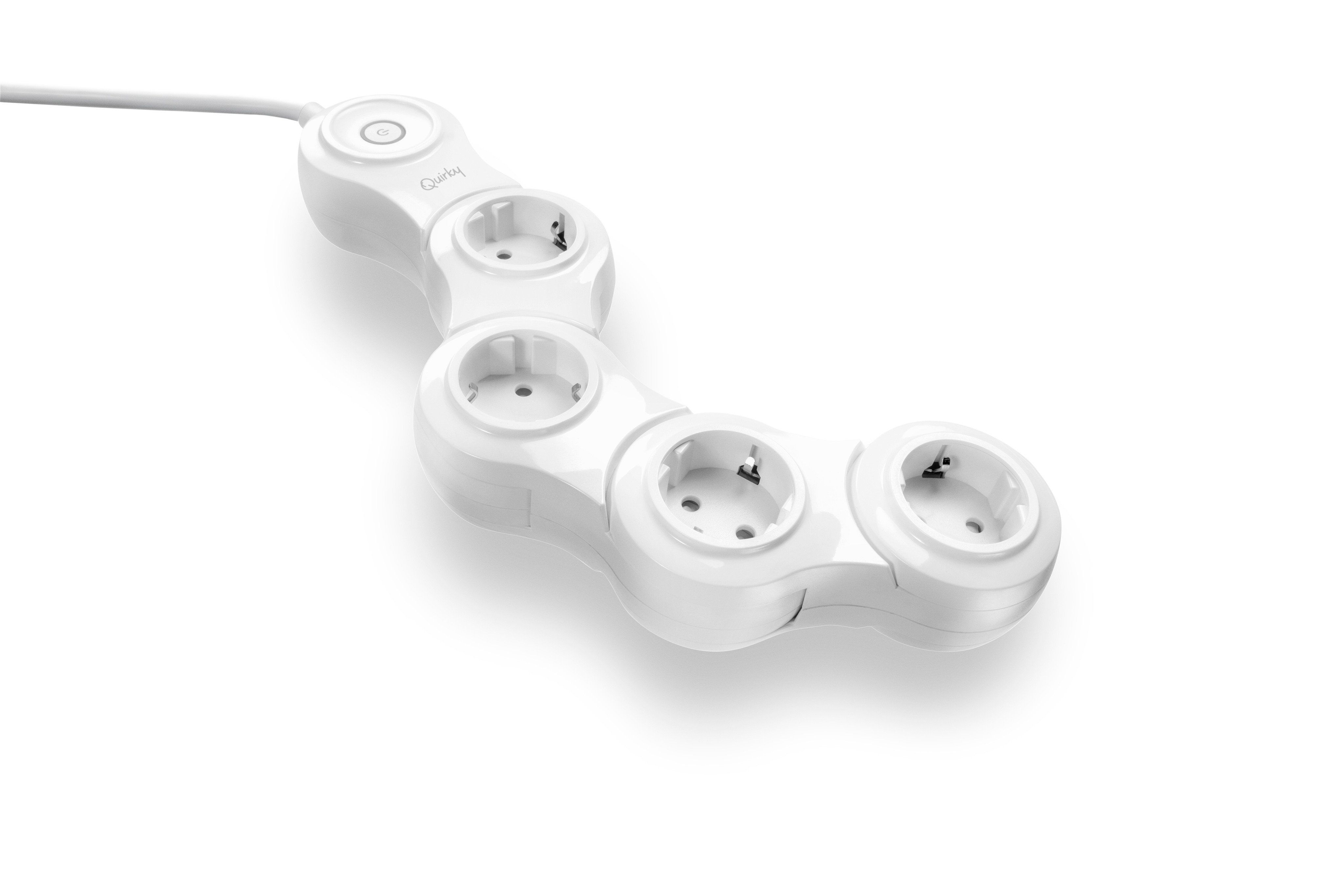 Quirky Pivot Power Pop - Stekkerdoos - Wit