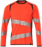 Mascot Accelerate Safe Sweatshirt 19084-781 - hi-vis rood/donkerantraciet - 5XL