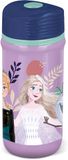 Tataway Disney Elsa Anna Olaf 390 ml lila en paarse plastic fles voor kinderen met antidruppelsluiting
