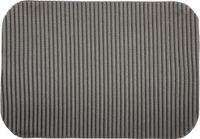 5Five Tapis d'évier/tapis de séchage cuisine - antidérapant - mousse - gris - 32 x 45 cm - pliable