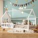 OEM ZKOO B.V. Kinderbed Huisbar Wit 90x200 cm