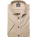 OLYMP Luxor Modern Fit Overhemd Korte mouw beige
