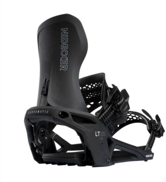 Nidecker LT Supermatic Snowboardbindingen Zwart M