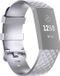By Qubix - Compatible Fitbit bandje - Zilver