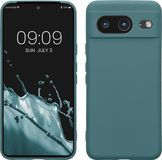 kwmobile telefoonhoesje geschikt voor Google Pixel 8 - Hoesje voor smartphone - Precisie camera uitsnede - TPU back cover in Arctische nacht