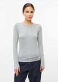 s.Oliver T-shirt Vrouwen Maat 44 Grijs