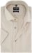 Olymp Modern Fit Overhemd Korte Mouw Beige
