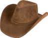 Boland - Cowboyhoed Wyoming bruin - 58 cm - Volwassenen - Mannen