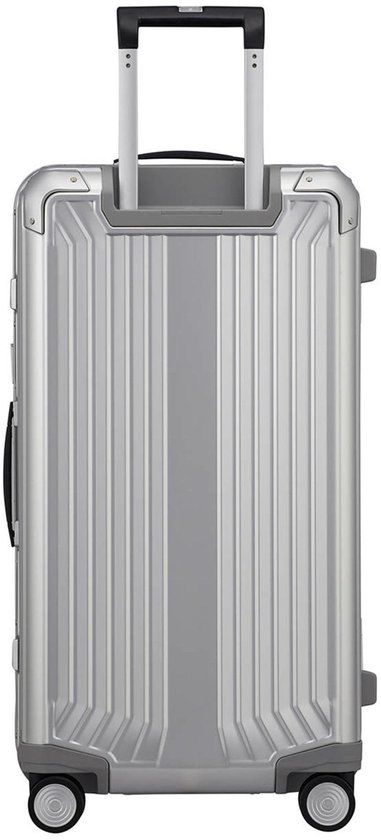 Samsonite trolley Lite-Box Alu 74 cm zilverkleurig