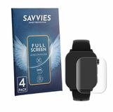 Savvies Screenprotector voor Gard Pro Health Smartwatch 4 - Folie Beschermfolie transparant volledig dekking 4 Stuks