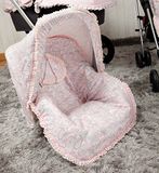 Babyline Caramelo zitkussen groep 0, roze