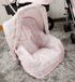 Babyline Caramelo zitkussen groep 0, roze