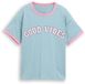 Tom Tailor - Oversized T-shirt met print - Maat 164 - tourmaline
