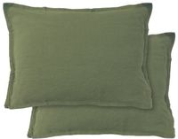 Matt & Rose Set Kussenslopen Sauge - (2x) 50 x 70 cm - 100% Linnen
