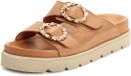Tamaris - Femme - Mule - Marron - Cuir - Taille 38