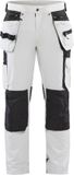 Blåkläder 10791645 4-Way Stretch Painters Werkbroek Heren Wit Donkergrijs
