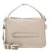 COCCINELLE Gretel Ribbon Handbag Grained Leather Sandshell beige