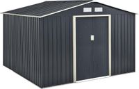 Juskys Metalen tuinhuis XXL - 277 × 319 × 192cm