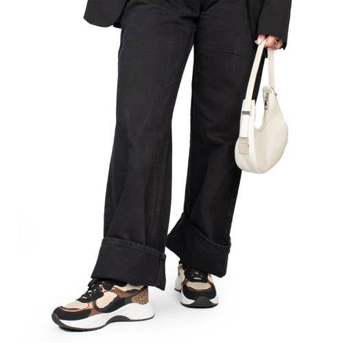 POSH by Poelman Macy chunky sneakers zwart