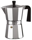 Ilsa – Aluminium Vitto Expresso koffiezetapparaat, zilver met 9 kopjes