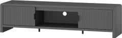 en.casa Tv-meubel Lukkodso 150x40x40 cm grijs