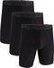 Under Armour UA PERFORMANCE TECH - SOLID 9 IN 3PK Boxershorts - Zwart - Maat M