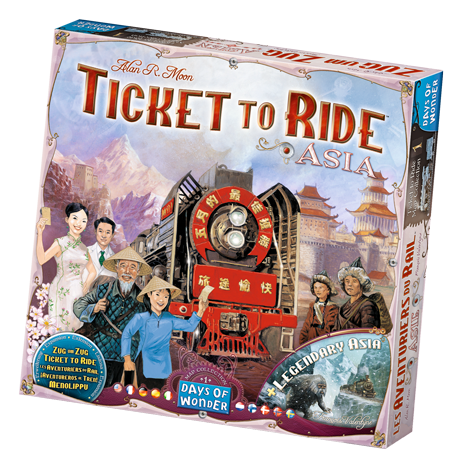 Days of Wonder Ticket to Ride: Asia