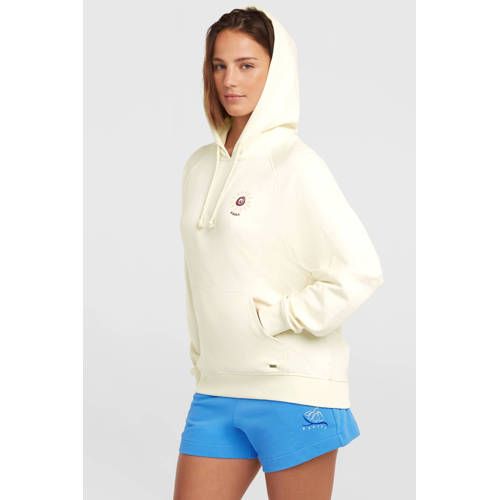 O'Neill hoodie met backprint ecru