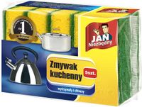 SARANTIS Jan Niezbędny Serie - Keukenspons - Duurzaam - Twee Vlaks - 5 stuks