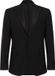 WE Fashion Heren slim fit tuxedo blazer Black 44