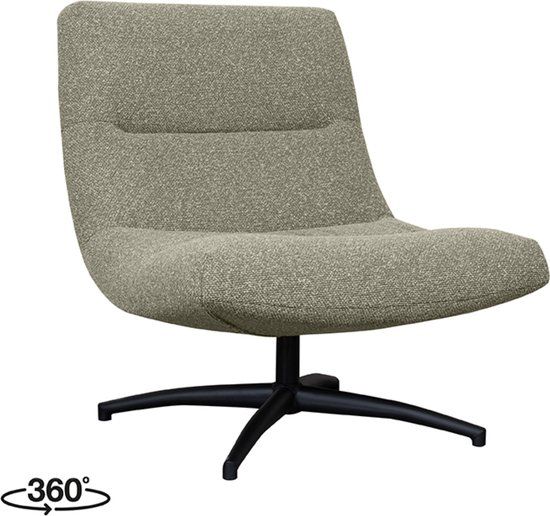LABEL51 Calix Fauteuil - Naturel - Stof