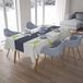 Bonamaison Tafelkleed, Anti-Mold, Sneldrogend, Waterdicht, 100% Polyester Tafellaken, Willekeurig patroon, 140 x 200 Cm - Ontworpen en Vervaardigd in Turkije