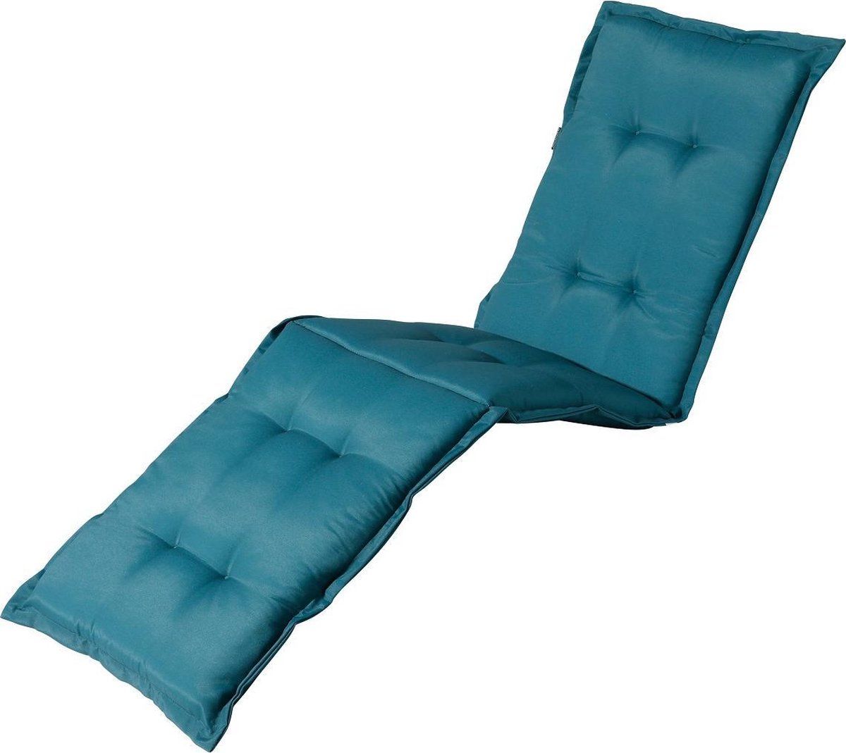 Madison ligbedkussen Panama 65 x 200 cm katoen hemelsblauw